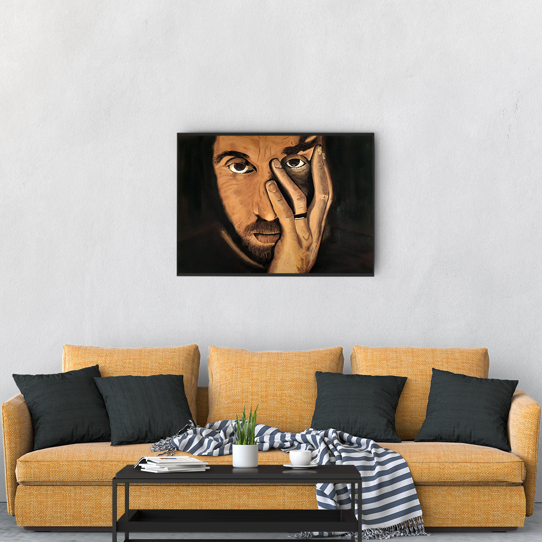 "Male Portrait" Art Print