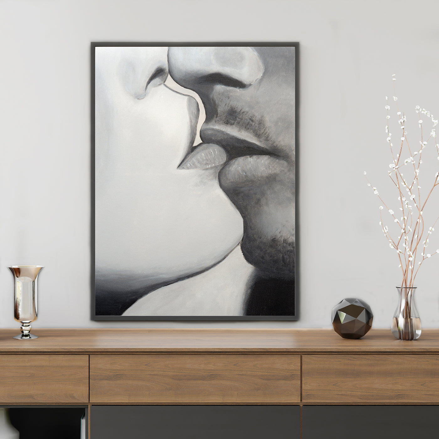 "Kiss" - Poljubac - Art Print