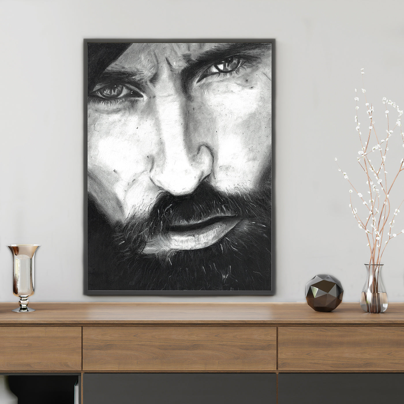 "Awakening" - Portret Muškarca - Art Print