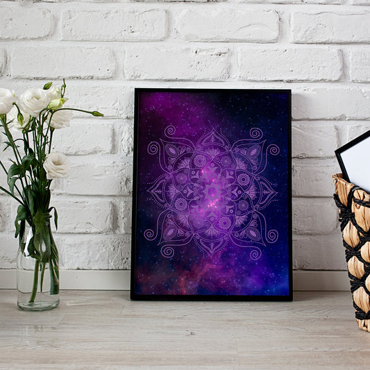 Space Mandala - Art Print