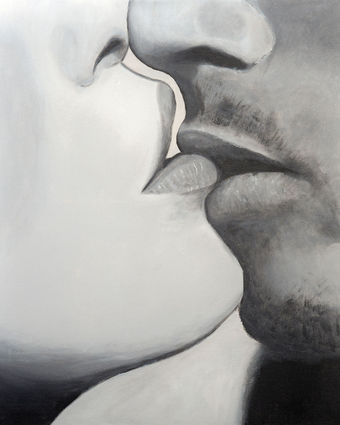 "Kiss" - Poljubac - Art Print