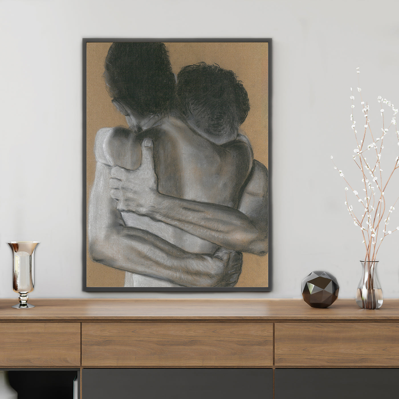 "In Your Arms" - Soul Journey Series - Art Print