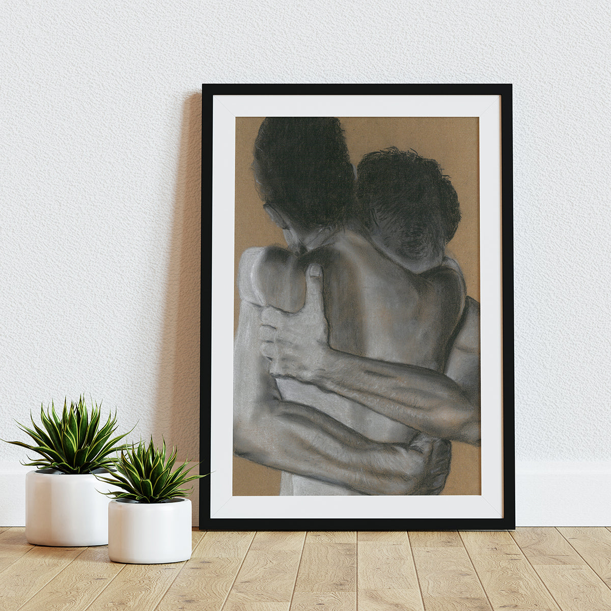 "In Your Arms" - Soul Journey Series - Art Print