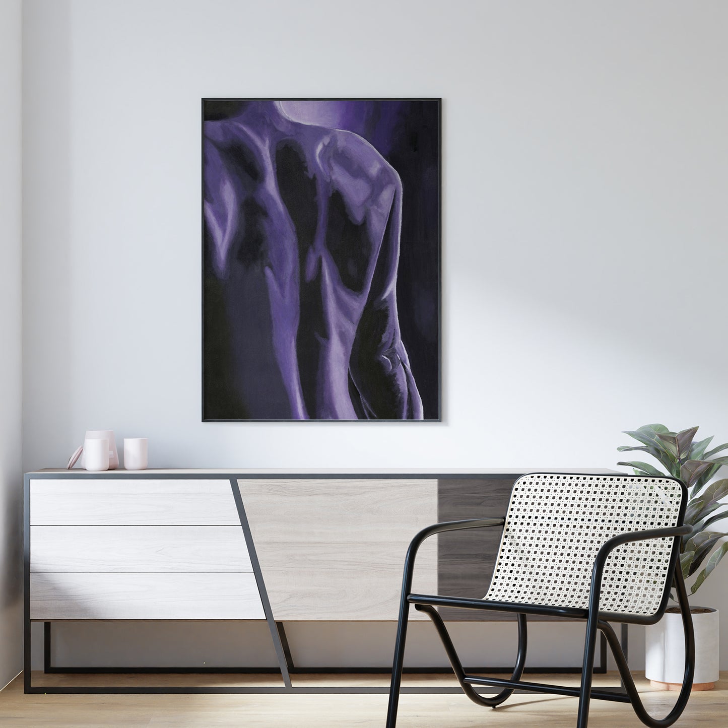 Violet Series "Body Parts" - Art Print 2