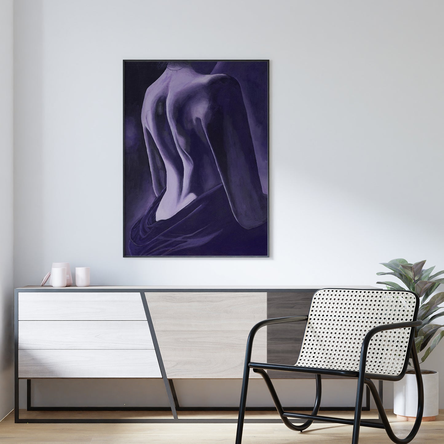 Violet Series "Body Parts" - Art Print 1