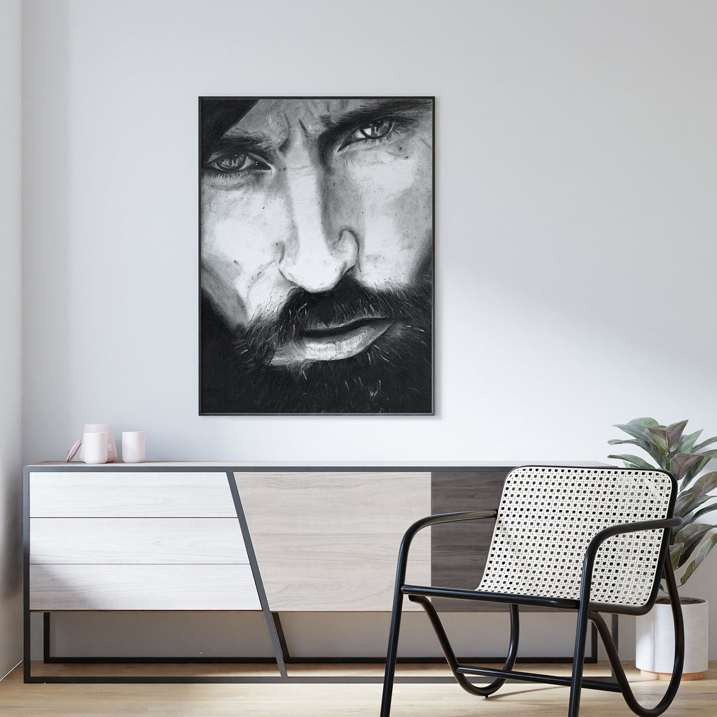 "Awakening" - Portret Muškarca - Art Print