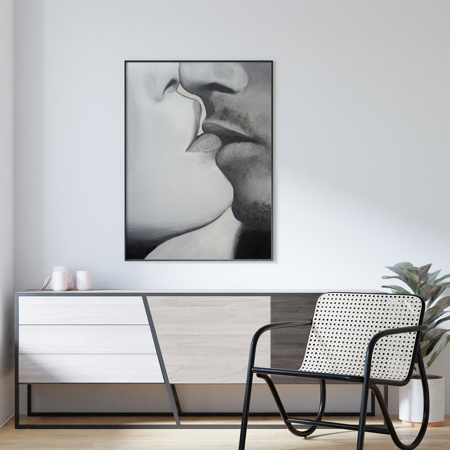 "Kiss" - Poljubac - Art Print