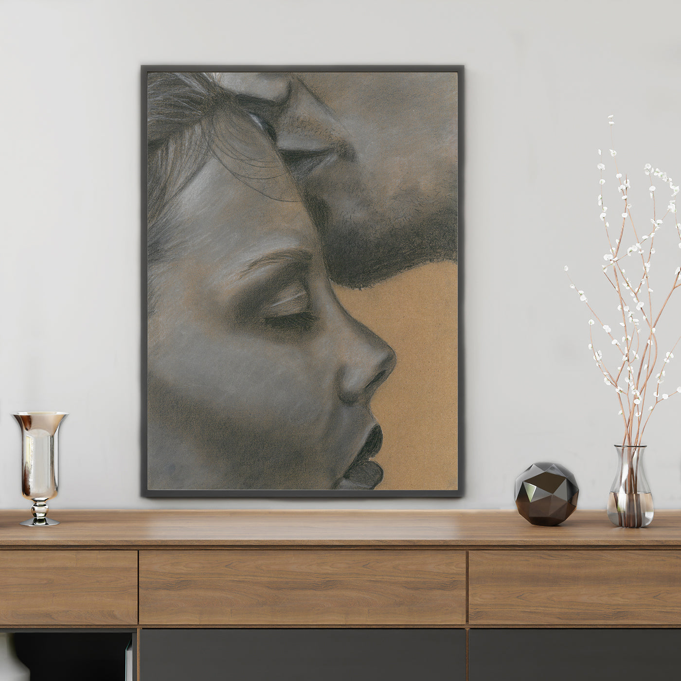 "Soul Kiss" - Soul Journey Serija - Art Print