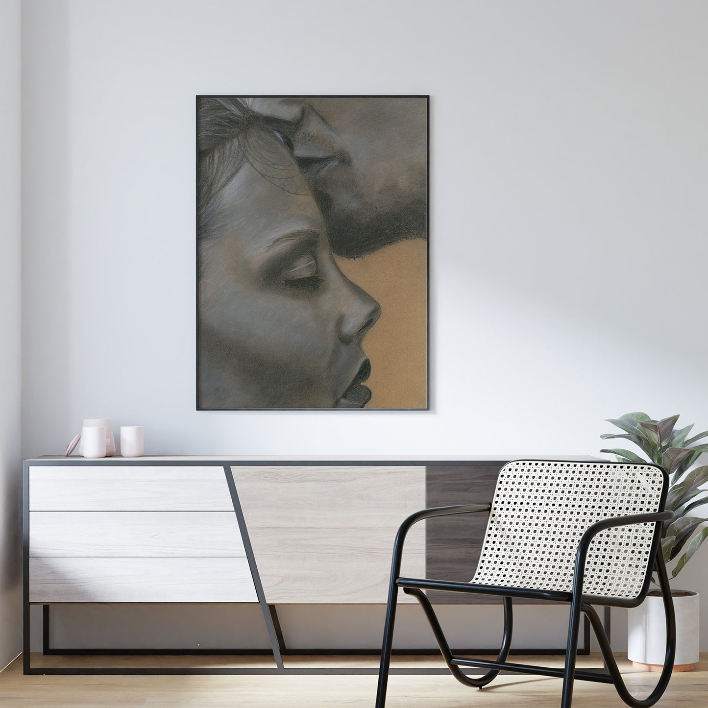 "Soul Kiss" - Soul Journey Series - Art Print