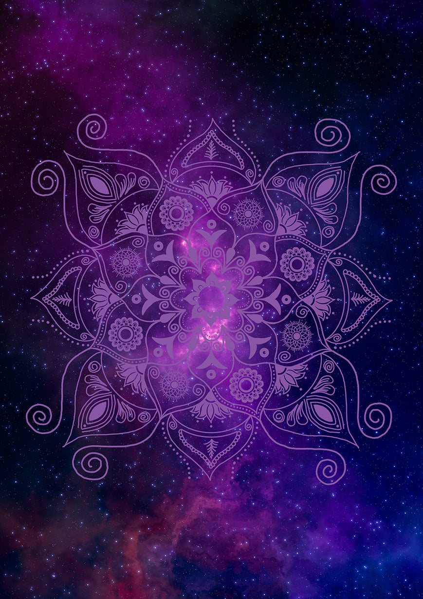 Space Mandala - Art Print